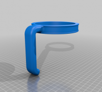 Customizable 3D Printed Handle for Yeti 20oz Tumbler 