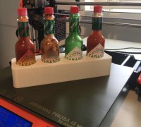 hot sauce holder 3D Models to Print - yeggi