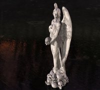 3D file Fallen Angel 👼・3D printing model to download・Cults