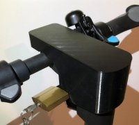 Segway Ninebot Max G2 Adapter for Abus Sportflex 2504 or a bottle standard  holder by Clamikra, Download free STL model