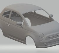 Free STL file Fiat 500 keychain 🗝️・3D printable model to download・Cults