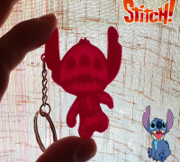 Llavero 3D Stitch Lilo y Stitch Disney Ohana Means Family Peers Hardy