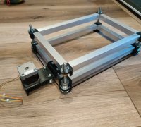 Motorized Z-Adjustable Bed for K40 Chinese Laser by SnowHead, Download  free STL model