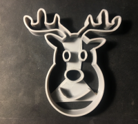 Rise krone ballon cookie cutter reindeer" 3D Models to Print - yeggi