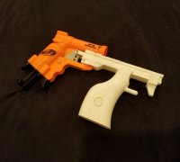 Nerf Jolt Blaster Mod Rail Connector to Tactical Rail Attach Jolt to any Nerf 