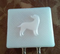 STL file Labrador Dog Key Ring・3D print design to download・Cults