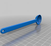 simple scoop (1 teaspoon/5ml) by Marlin, Download free STL model