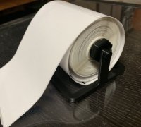 Sticker Roll Holder/Dispenser with Base(s) by moneybunny, Download free  STL model