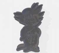 STL file Goku Baby / Goku Bebe 👶・Model to download and 3D print・Cults