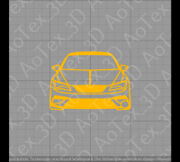 Cupra Logo Keychain by Bruninfarina, Download free STL model