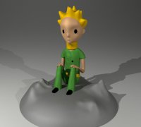 3D file Little Prince Chess - Pawn - Snake 🤴・3D printable design