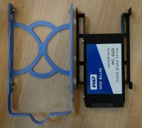 STL file 2 SSD to 3 HDD Bracket - Support for SSD or 2 HDD 💾・3D  printable model to download・Cults