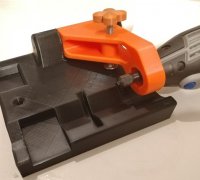 Dremel 3000 table saw with multi-purpose holder. by Dedoper, Download free  STL model