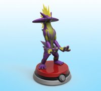 STL file Galarian Moltres Pokemon Figure 🐉・3D print design to  download・Cults