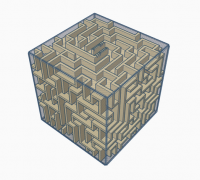 3 Levels Secret Maze Puzzle Gift Box Container Labyrinth 3D PRINT 