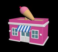 3D Ice cream topping box - Ice cream box - Camping station - Ice cream –  TJS CUSTOM DESIGN AND DECOR