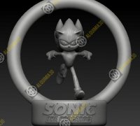 3D file Super Sonic Classic 🎮・3D printable model to download・Cults