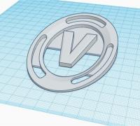 3D printable Fortnite V-Buck by ExplodingRedCow - Thingiverse