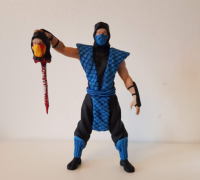 OBJ file Subzero Mortal Kombat Mortal Kombat fatality collectable