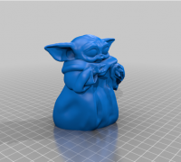 3MF file Baby Yoda tumbler for desk accessories 👶・3D printing template to  download・Cults