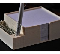 Fichier 3D gratuit Ultimate Sticky Note Holder (Support de notes  autocollantes) 🎶・Objet imprimable en 3D à télécharger・Cults