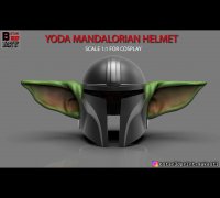 The Yodalorian - Child Mandalorian Baby Yoda - 3D FanArt - 3D