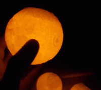 Lámpara de pared de astronauta 3D, Luna, Planeta, lámparas de