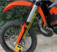 Playmobil Alex's motocross fork replacement by danijel, Download free STL  model