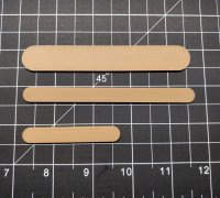 STL file Miniature bed for reusing popsicle sticks 🛏️・3D printing model to  download・Cults