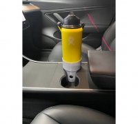 Hydro Flask Car Cup Holder Adapter, 3D Printed Fits 32oz 40oz Nalgene Water  Bottles With Silicone Boot 36 Oz YETI, 6 Colors, Cold Weather 