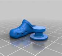 STL file Gun jibbitz for crocs・3D printing idea to download・Cults