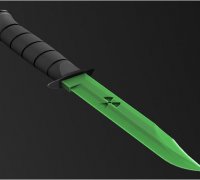 3D file Hotaru Haganezuka Santoku Knife Prop - Kimetsu no Yaiba