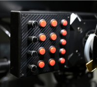 Modular Open Sim Racing Button Box by Mirko