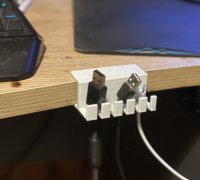 Cable Management Tray for Uplift 900 Adjustable Desk Legs - with STEP file  by MyStoopidStuff, Download free STL model