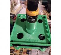 3D Printable Paint Mixer Vortex Shaker from a 140mm pc fan by Van