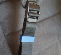 Backpack strap clips by Rene, Download free STL model
