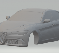 Giulia GTA Ks Wide Body Kit - 3D Print Model by bayazoff