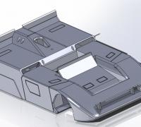 Vehicles - Chaparral 2j, CARS_0987. 3D stl model for CNC