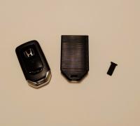 Backside of Volvo XC90 key fob cover by jodo, Download free STL model