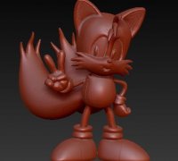 Free STL file Tails - Classic 👽・3D printing template to download