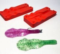 fishing lure mold master 3D Models to Print - yeggi