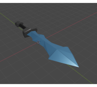 DIGITAL DOWNLOAD Old School Runescape Steel Sword for 3D 