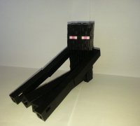 3D Printable Enderman minecraft by riyad boussifi