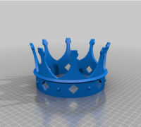 3D Printed King-Sized Royalty
