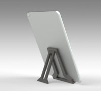 har taget fejl Konvention klasselærer folding tablet stand" 3D Models to Print - yeggi