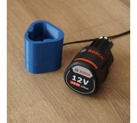 Bosch Professional Wall Battery Holder (18V) by GLOUPY, Download free STL  model