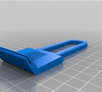 Scraper for Build Plate - Version 2 by kaje, Download free STL model