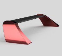 STL-Datei 1/64 Maßstab Heckspoiler Flügel Diecast Universal 👽・Design für  3D-Drucker zum herunterladen・Cults