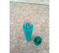 Sewing Needle Holder by bleeblahbloo - Thingiverse