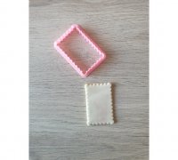 Fichier STL Emporte-pièce Petit Beurre prénom Maël 🍪・Objet pour impression  3D à télécharger・Cults